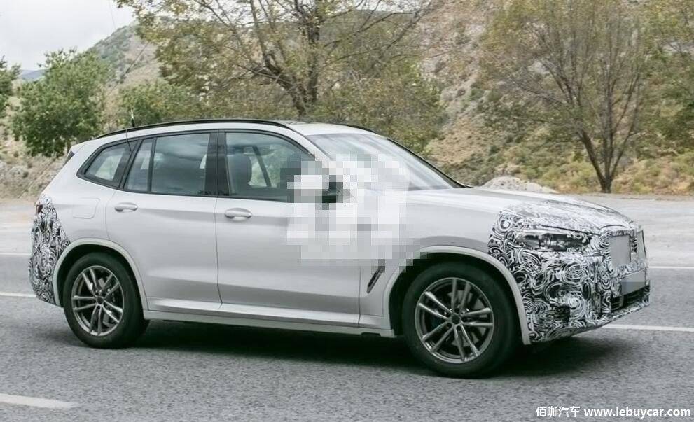 "小x5"2021款宝马x3改款谍照再曝光 将搭混动系统/或2021年首发