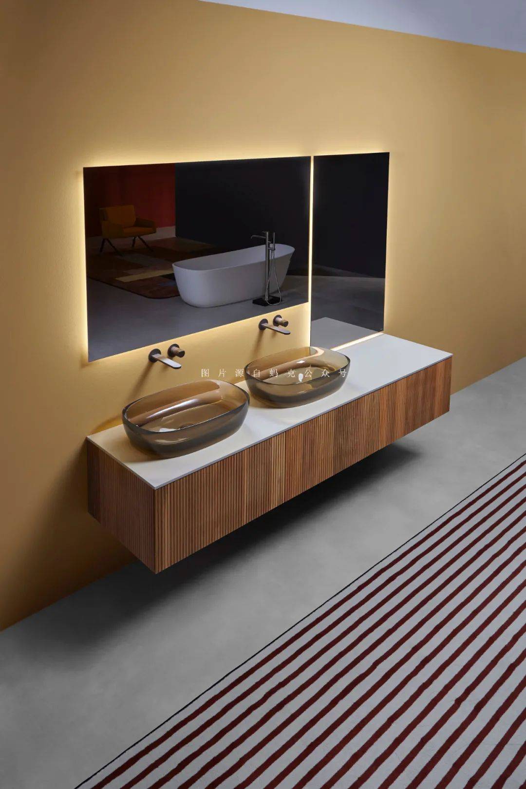 案例 e   bathroom cabinet