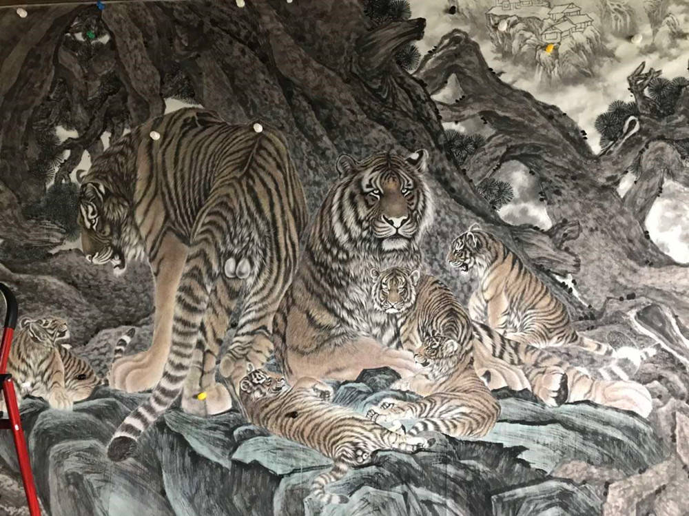 "有虎有我,虎我合一"——虎王刘化雨笔下灵动的音符