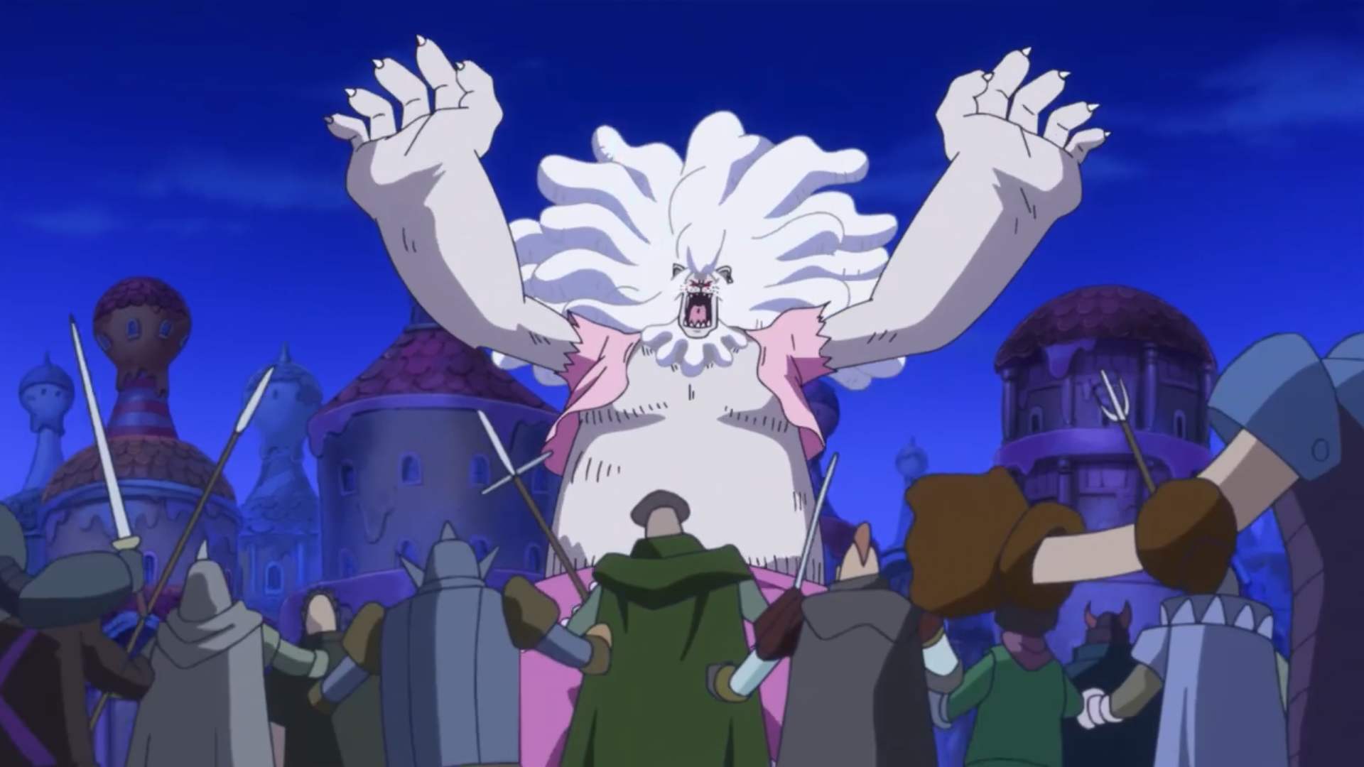 贴吧海贼王988话:猫蝮蛇,犬岚月狮形态,霸气无比,三灾实力