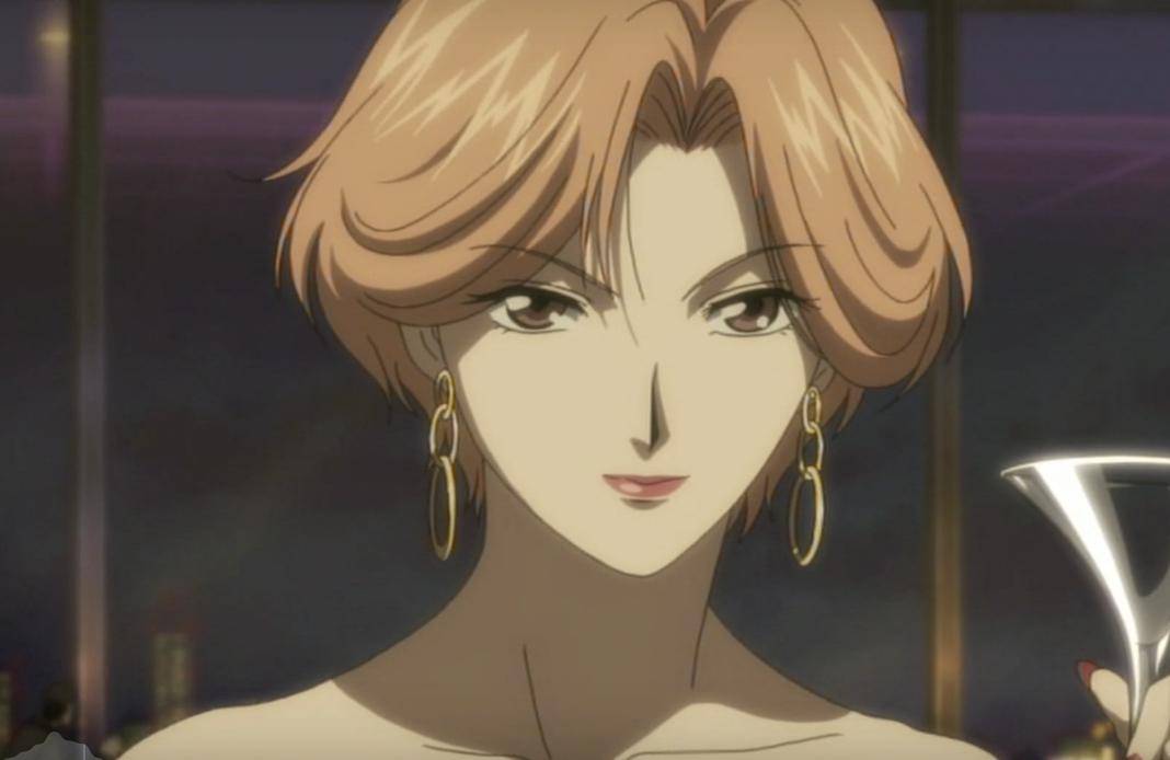 这是一部改编侦探小说的动画,女主角药师寺凉子一头干净利落的短发