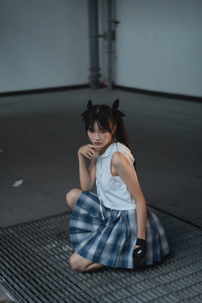 漫展jk少女这只小鹿太好看啦