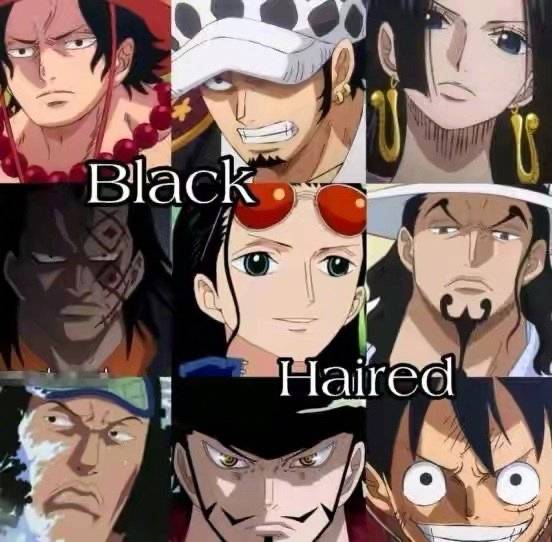 海贼王:五种发色强者,紫发最弱,黑发排第二,白发最强