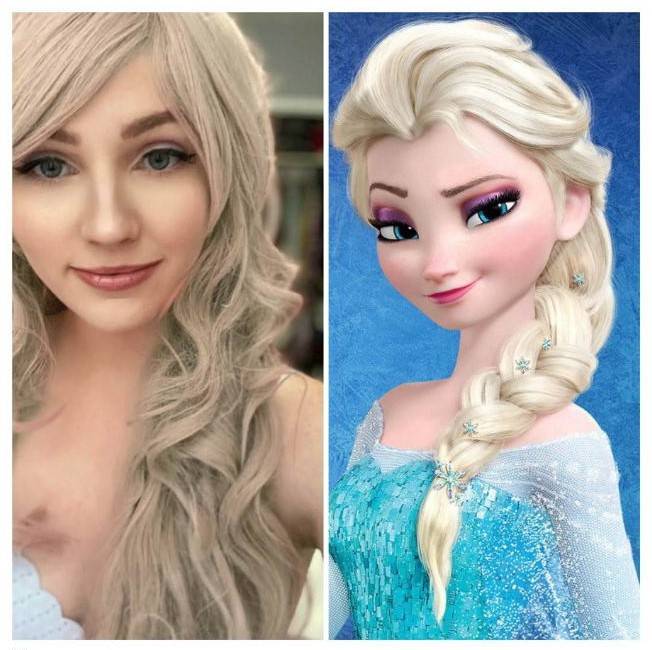 20张喜欢动漫人物的人,自拍模仿动漫人物的照片,还真有几分相似