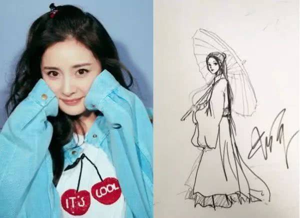 原创娱乐圈明星画画水平赵丽颖卡哇伊千玺画的你认识吗