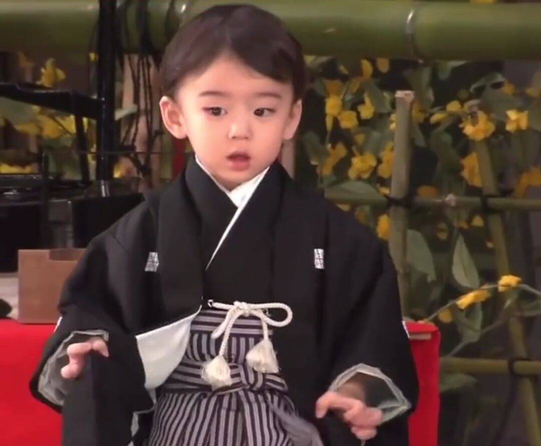 白鹦(袭名前:第九代松本幸四郎),当代日本歌舞伎大师,本名藤间昭晓