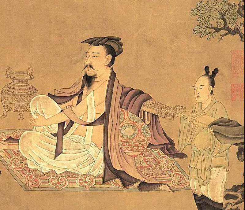 上海博物馆有一幅《高逸图》，只对外展出过一次，谁看到都有眼福_孙位