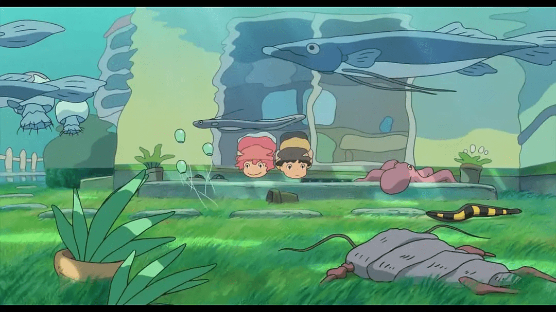 《悬崖上的金鱼公主》:从画面色调和细节 探究人与自然和谐相处