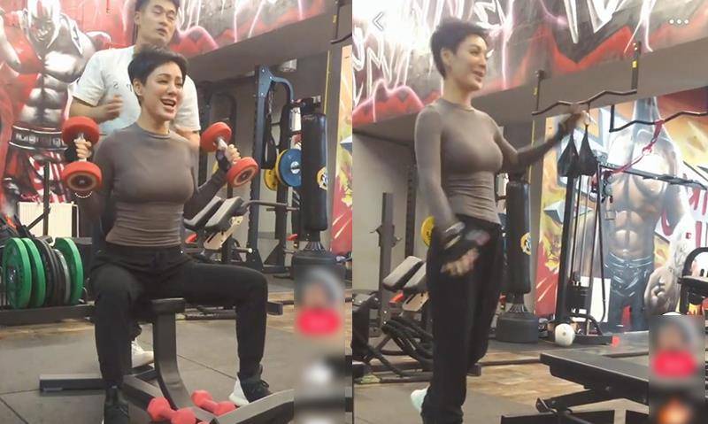 宁静专买绿色,紫色"滞销色"口红,48岁的她有哪些时尚小技巧?