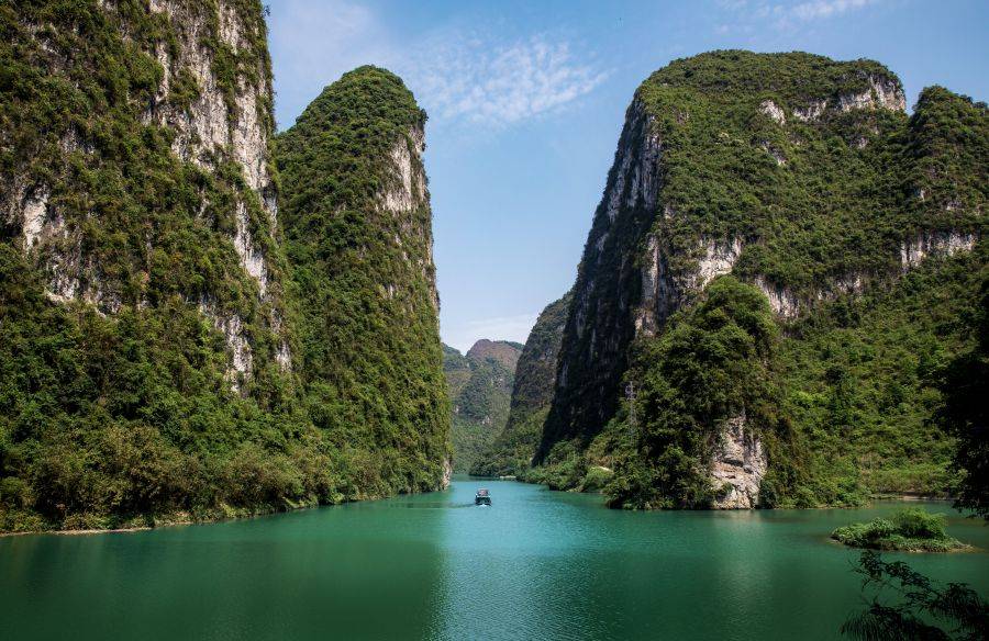 天下奇观天门峡河池三峡景区
