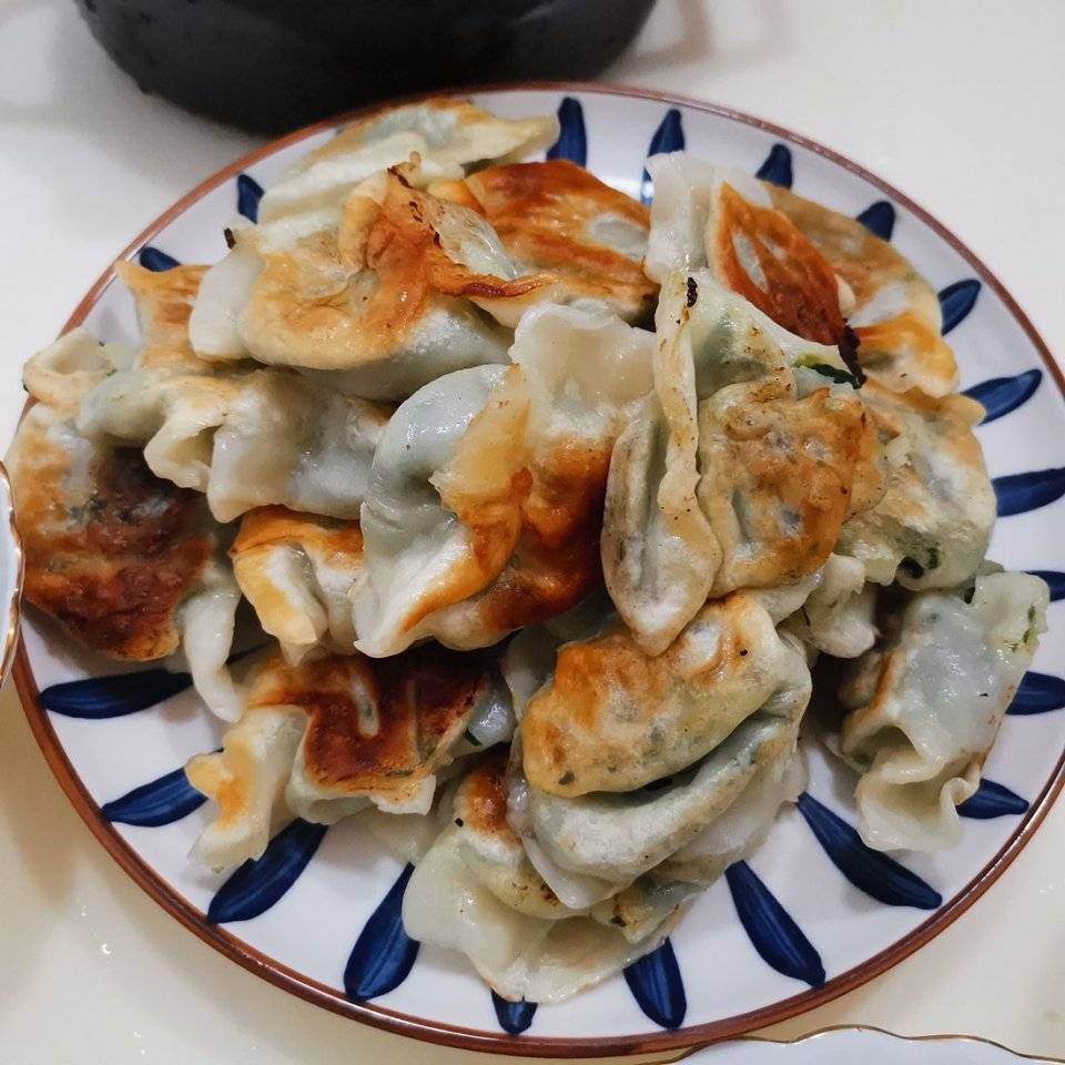 韭菜虾仁煎饺