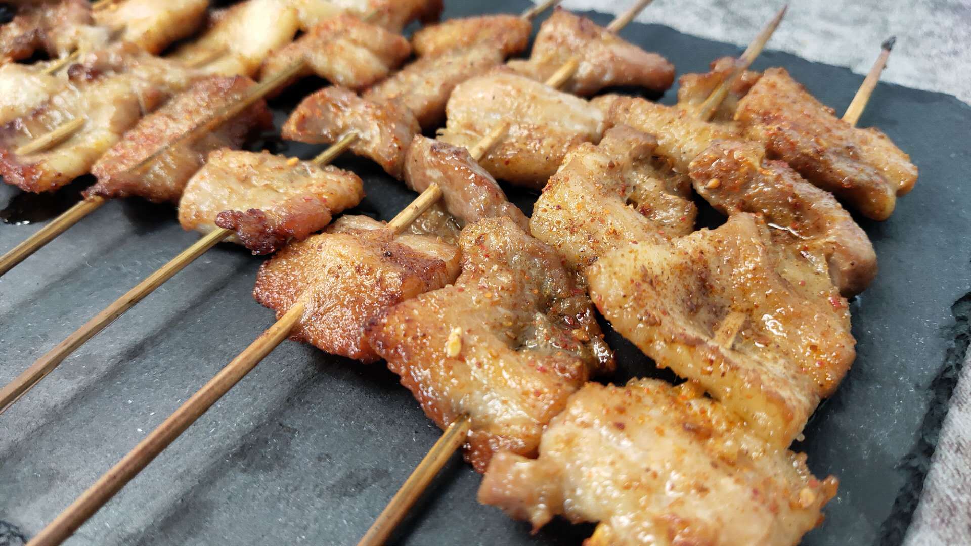 原创三步教会你烤箱烤肉串不好吃你找我又简单又美味