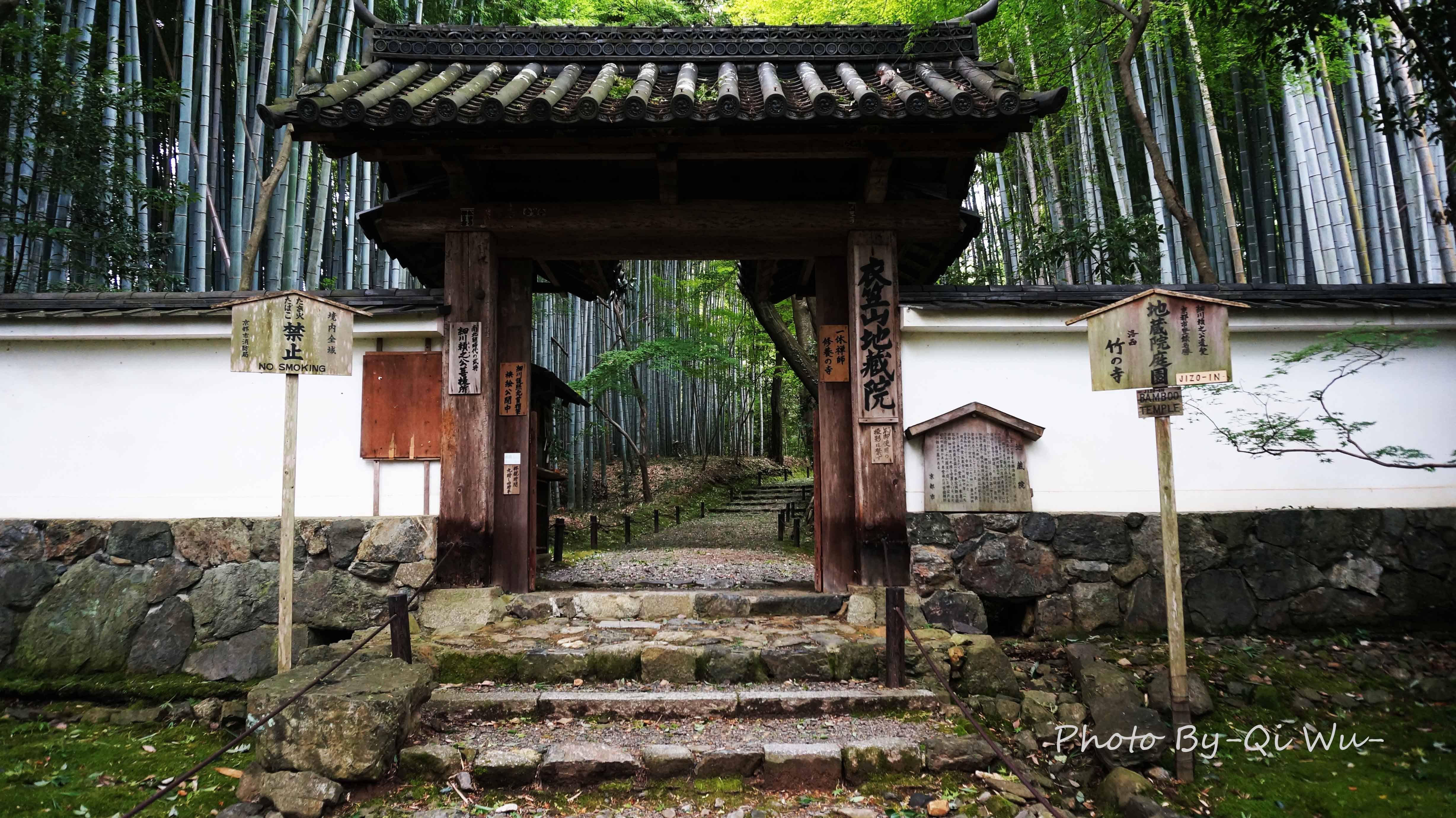 雨中游览京都岚山三寺:铃虫寺,西芳寺,地藏院——日本关西之旅2