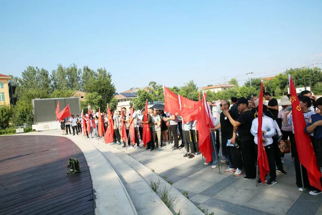 安徽省濉溪县刘桥镇举办健步走跑活动