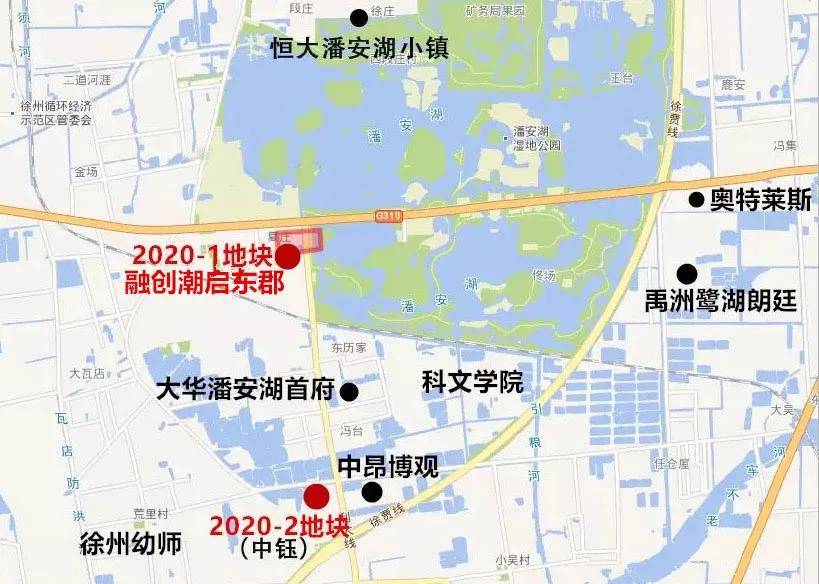 潘安湖2个纯新盘规划公示!2888户!_徐州