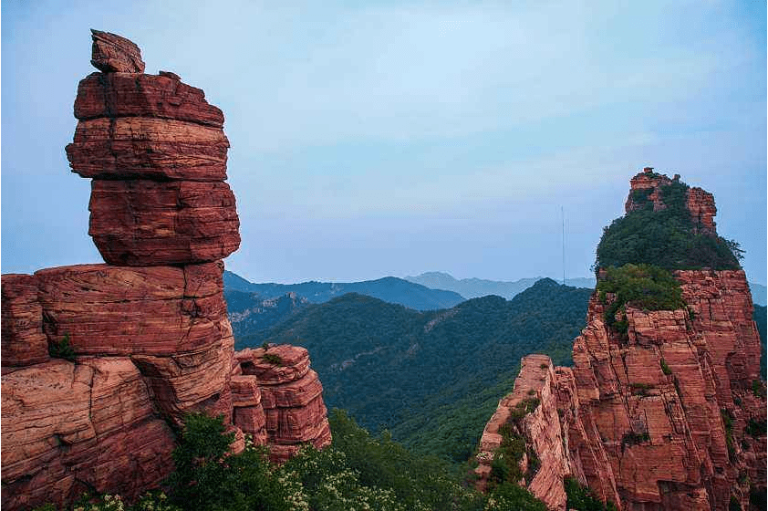 嶂石岩游客中心图片