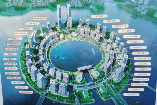 龙湖金融岛规划图图片