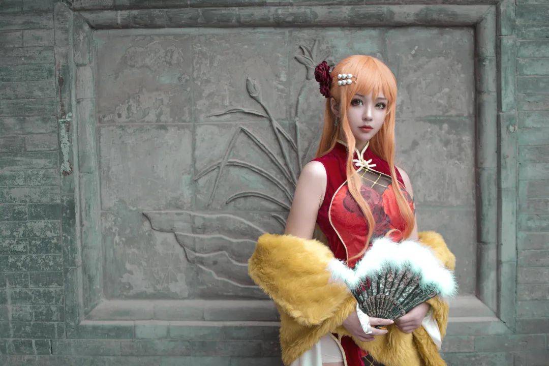 cos:海贼王·娜美·国风旗袍