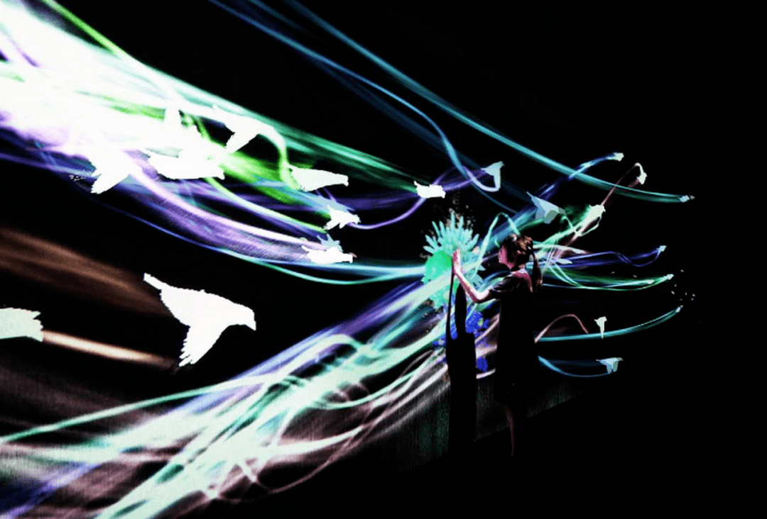 沉浸艺术teamLab与爱普生结缘