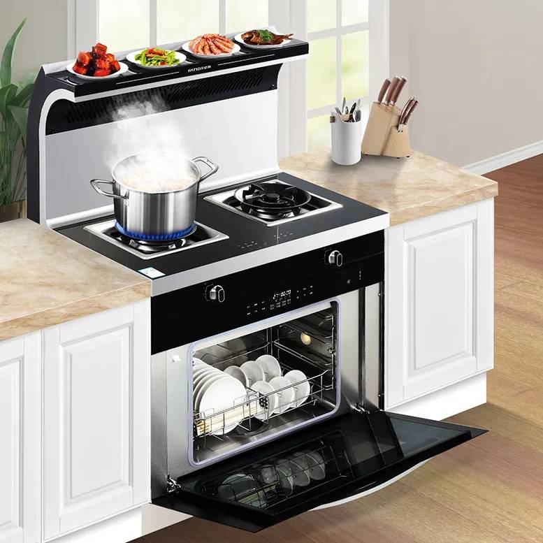 消毒柜款集成灶和你一起捍卫健康