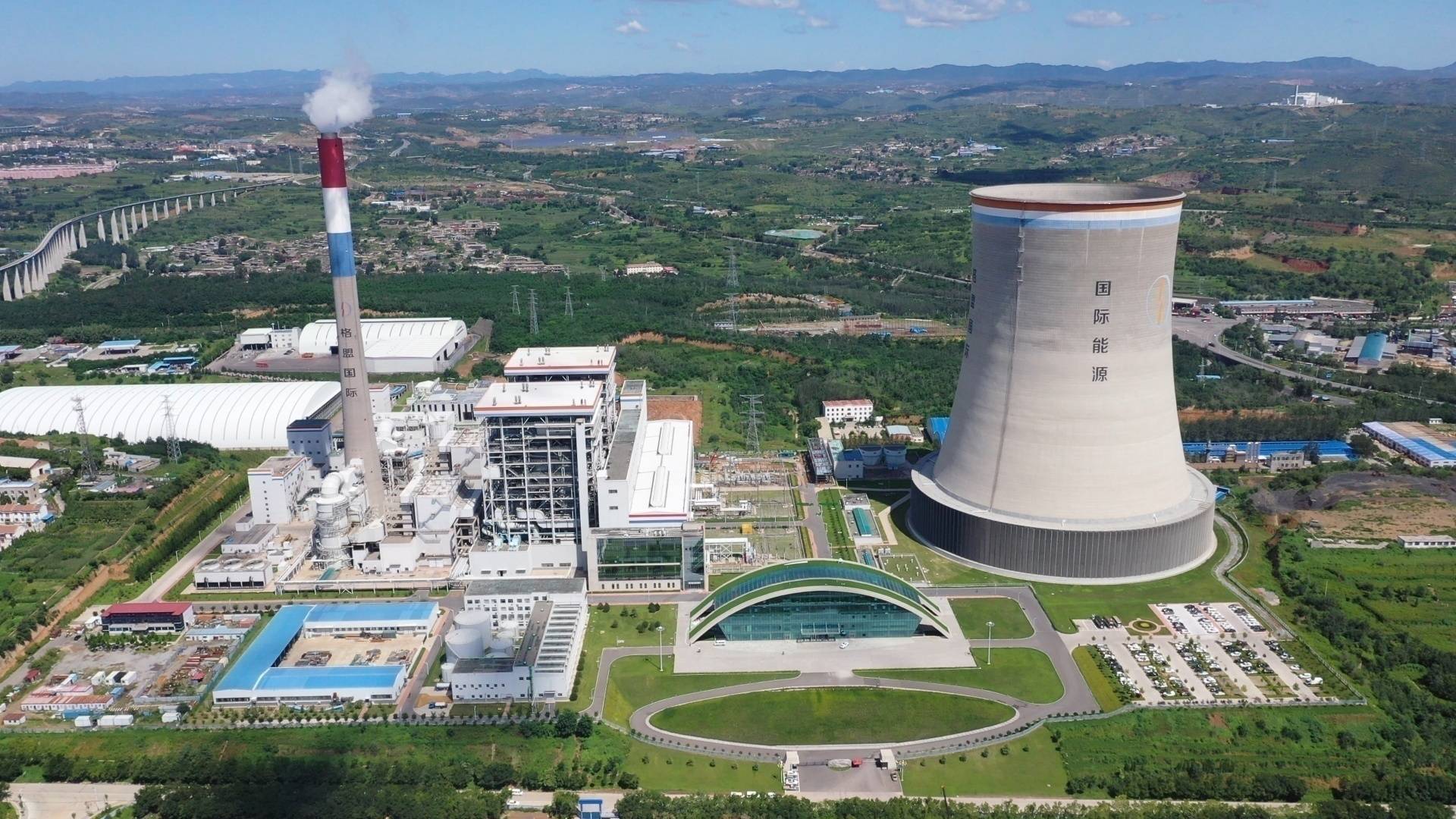 "山西河坡发电"——三晋大地冉冉升起的一轮朝阳