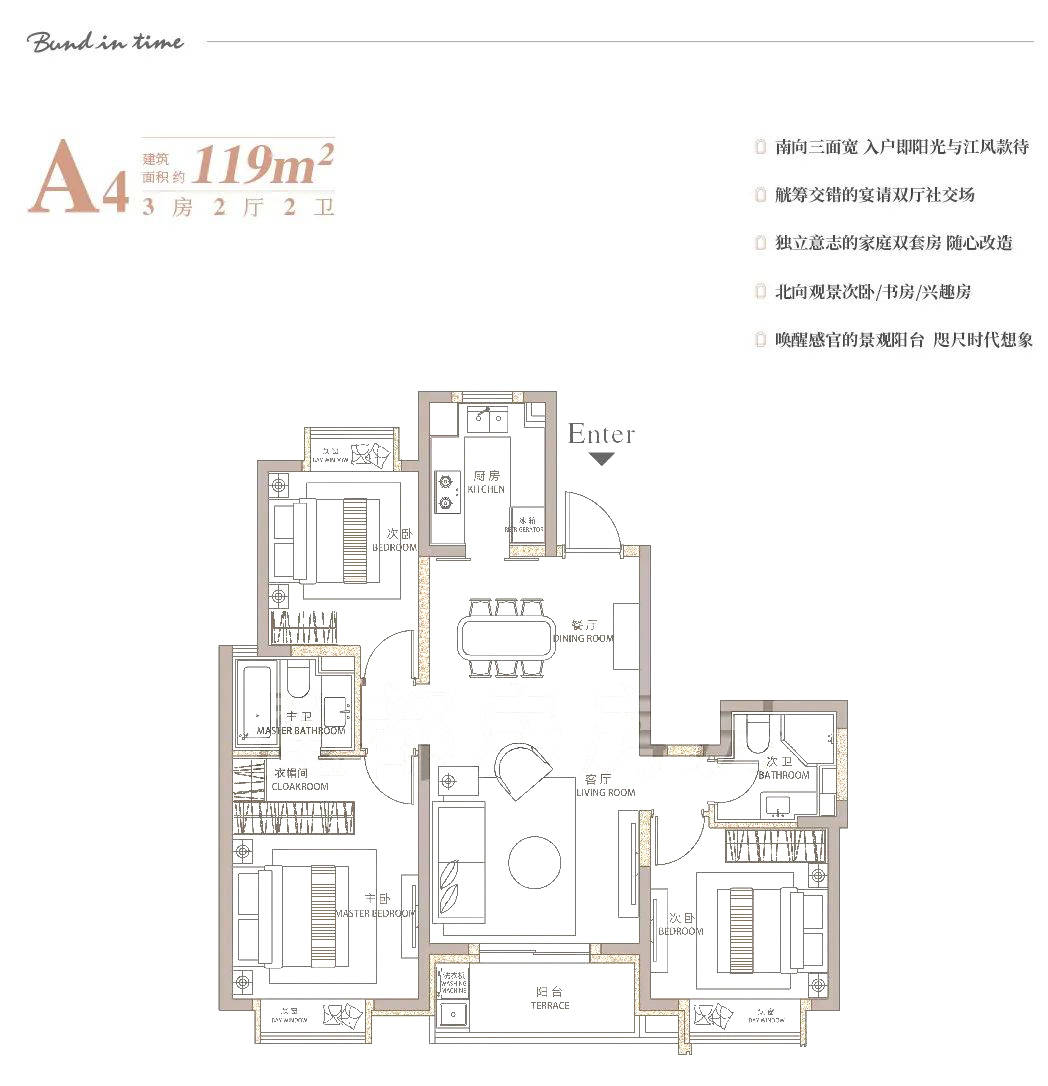 案名和戶型曝光北外灘全新盤揭幕預計11月面市