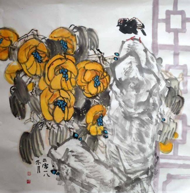 花鸟藤蔓岁月静好:品读画家裴平笔下的世界