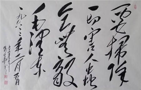 毛体书法家赵华作品集