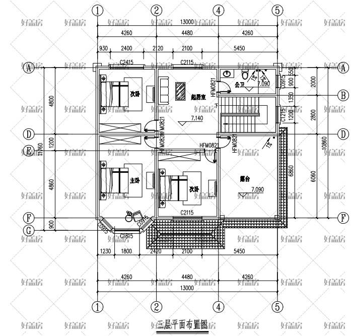 农村普通三层楼