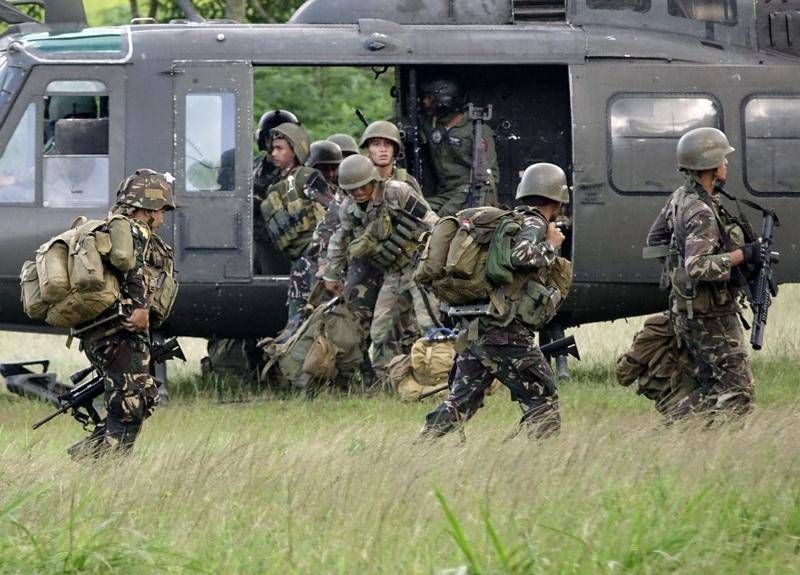 菲律宾军方马拉维之战图片