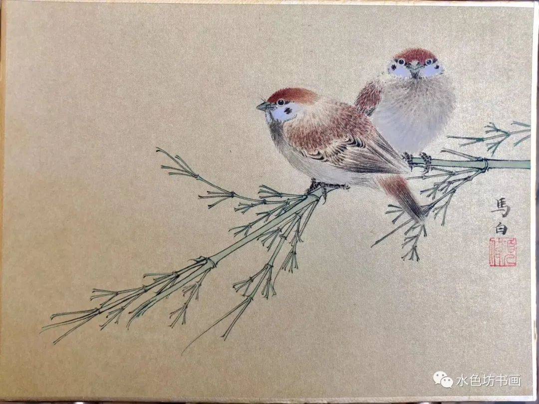 画家专栏│马白仿古创新清丽绝尘