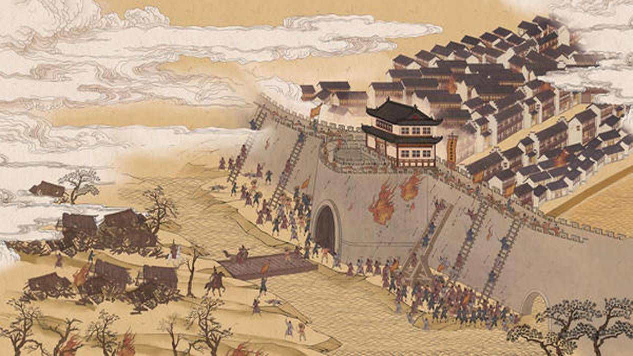 明朝官员奏折上的一支流贼军队为营救百姓崇祯十五年独自北上抗清