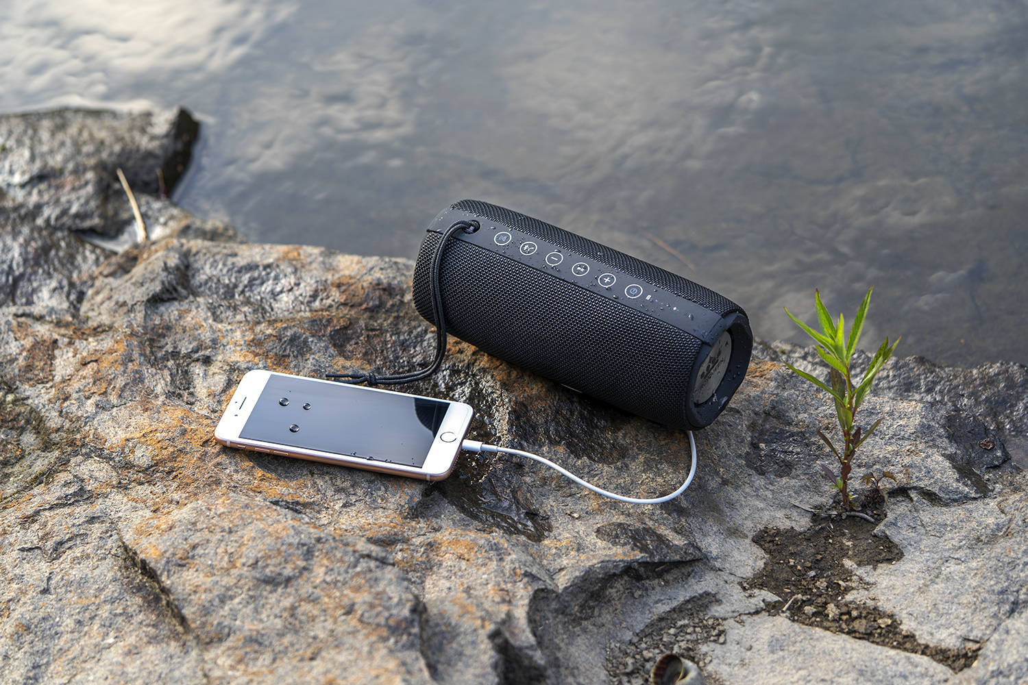 晒图我的户外轰趴音响朗琴m580