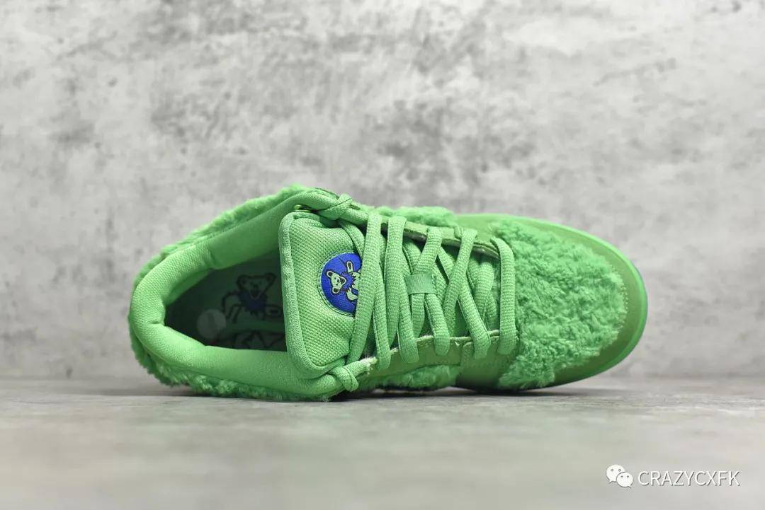 耐克纯原greenbearspack绿色跳舞小熊nikesbdunklowproqs板鞋
