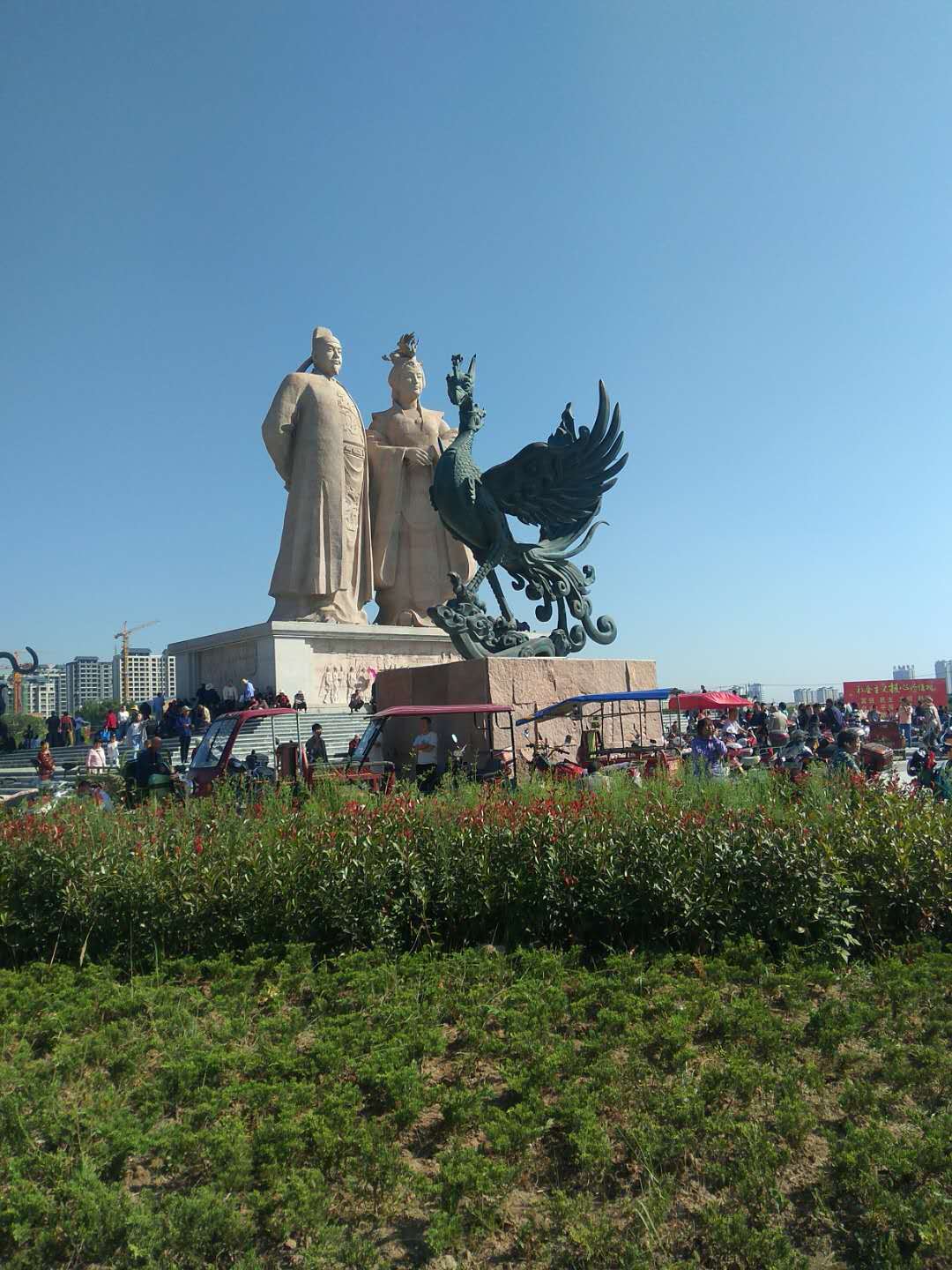 陕西乾县城隍庙览八月二古会实景欣赏