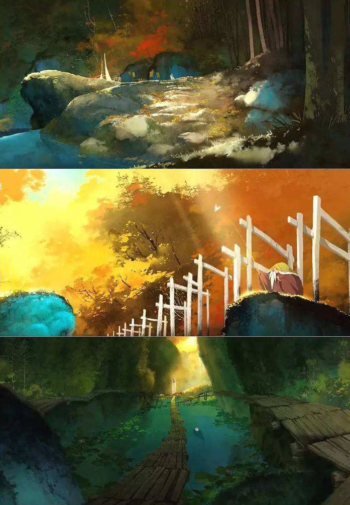 入围奥斯卡提名:每一帧都是壁纸级的国风动漫《白鸟谷》