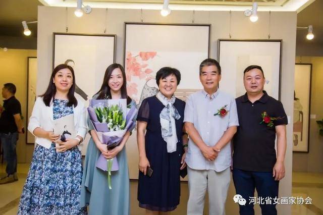 淑女抒怀高雅萍人物作品展在河北保定白沟隆重开幕