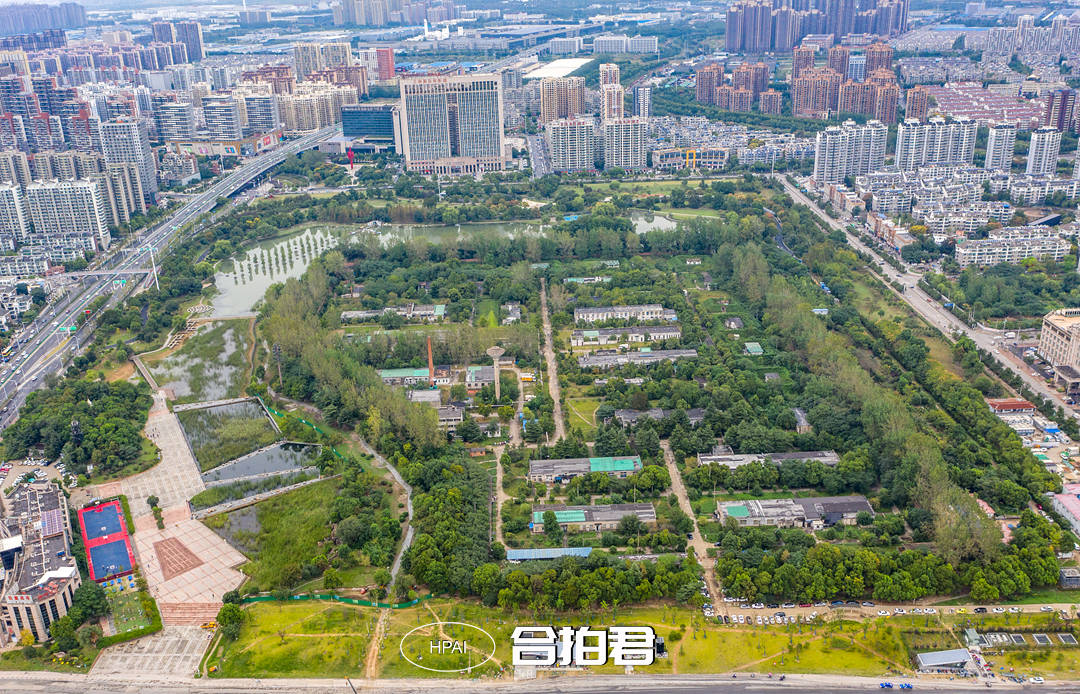 航拍合肥新站区,上帝视角看合肥站!