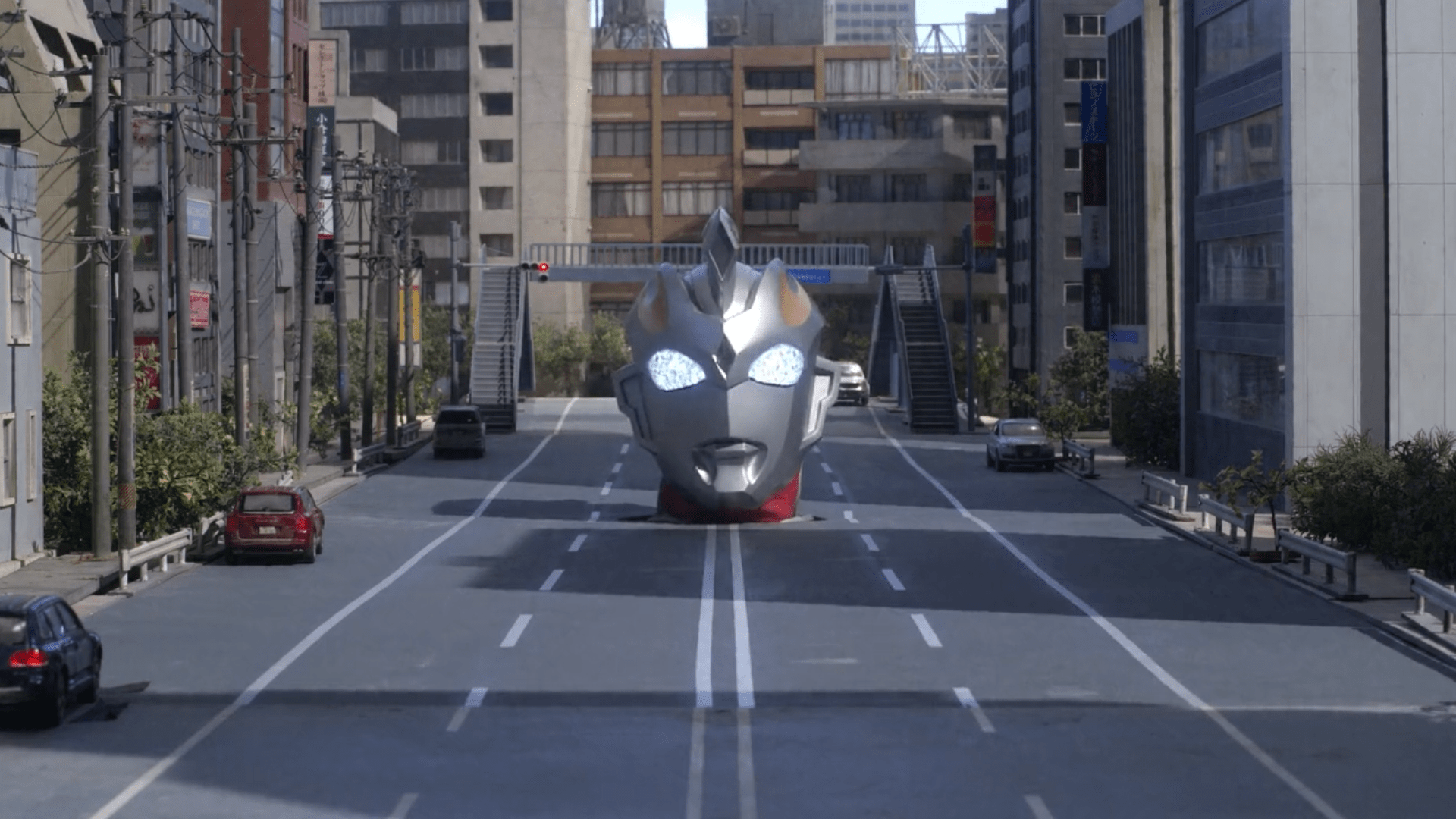 布鲁顿,然后再次变成为阿尔法装甲形态使出必杀技轻松干掉四次元怪兽