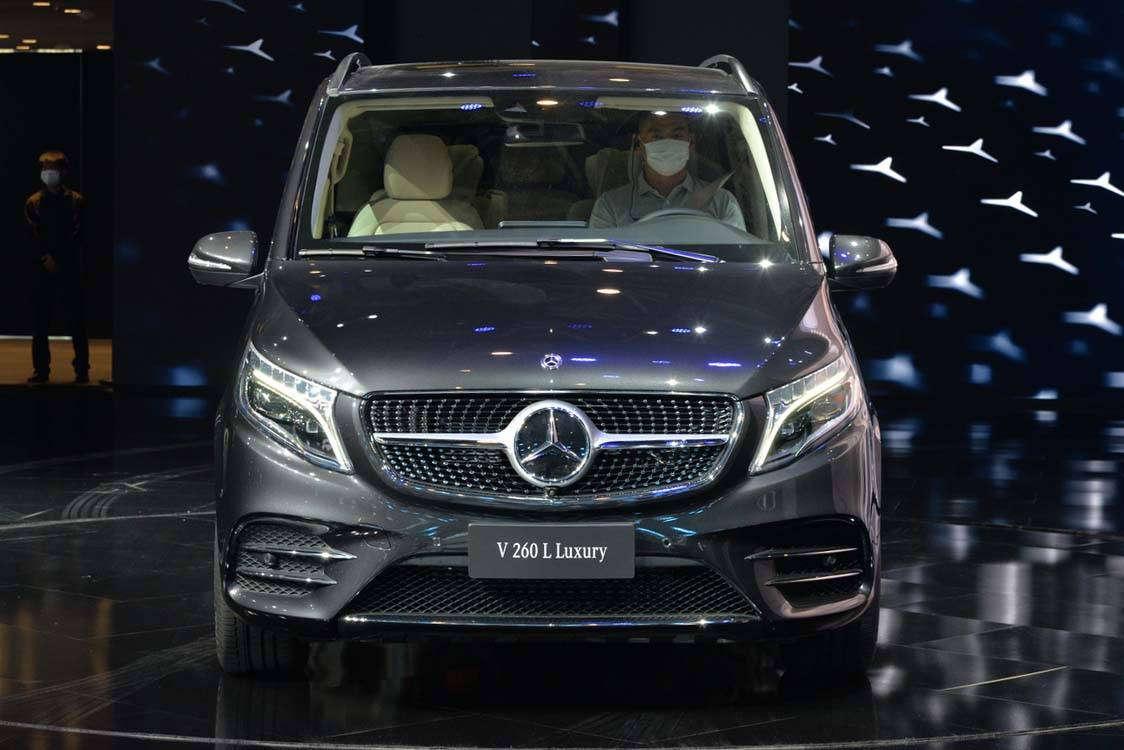 2020北京车展新款奔驰v级4780万起
