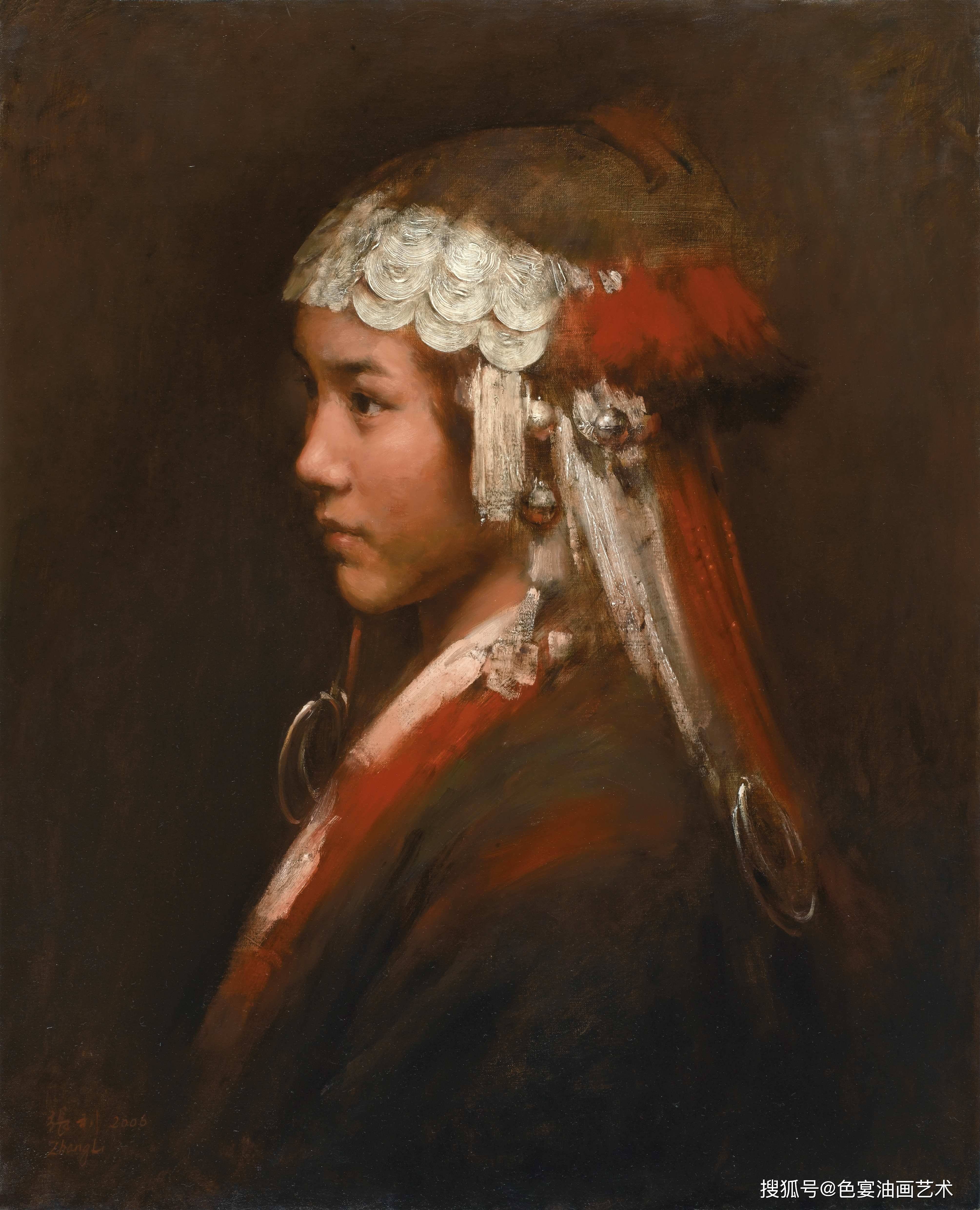 张利油画作品欣赏