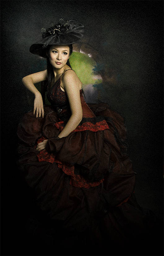 如何拍摄画意油画效果人像照片 欧美风格 典雅时尚_手机搜狐网