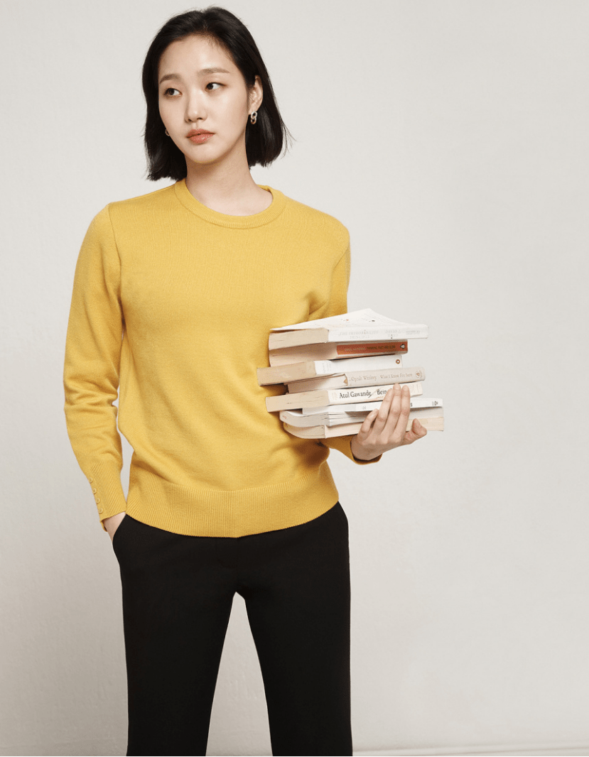 金高银秋装画报真有气质!