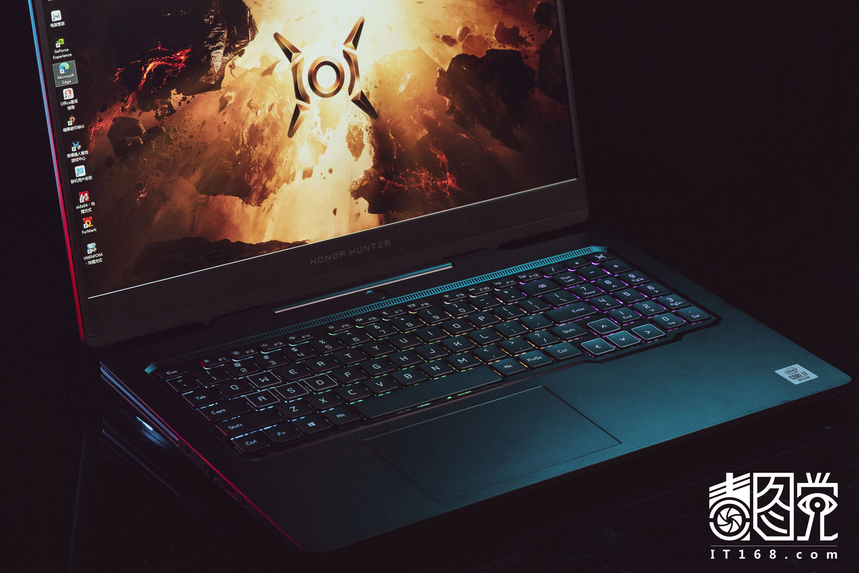 荣耀猎人游戏本v700毒图党轻装上阵释放无限性能