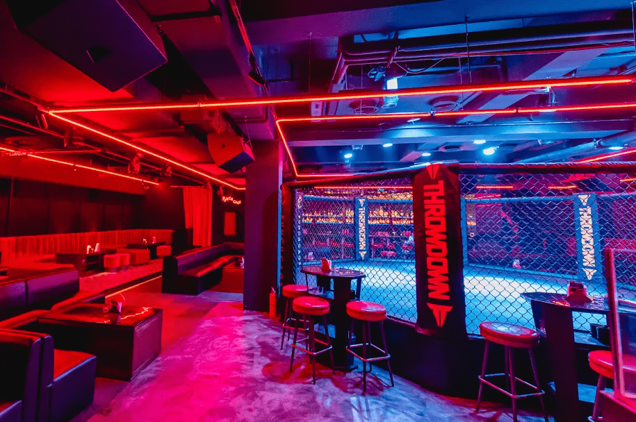 魔都首家八角笼斗夜场club来了超燃超热血