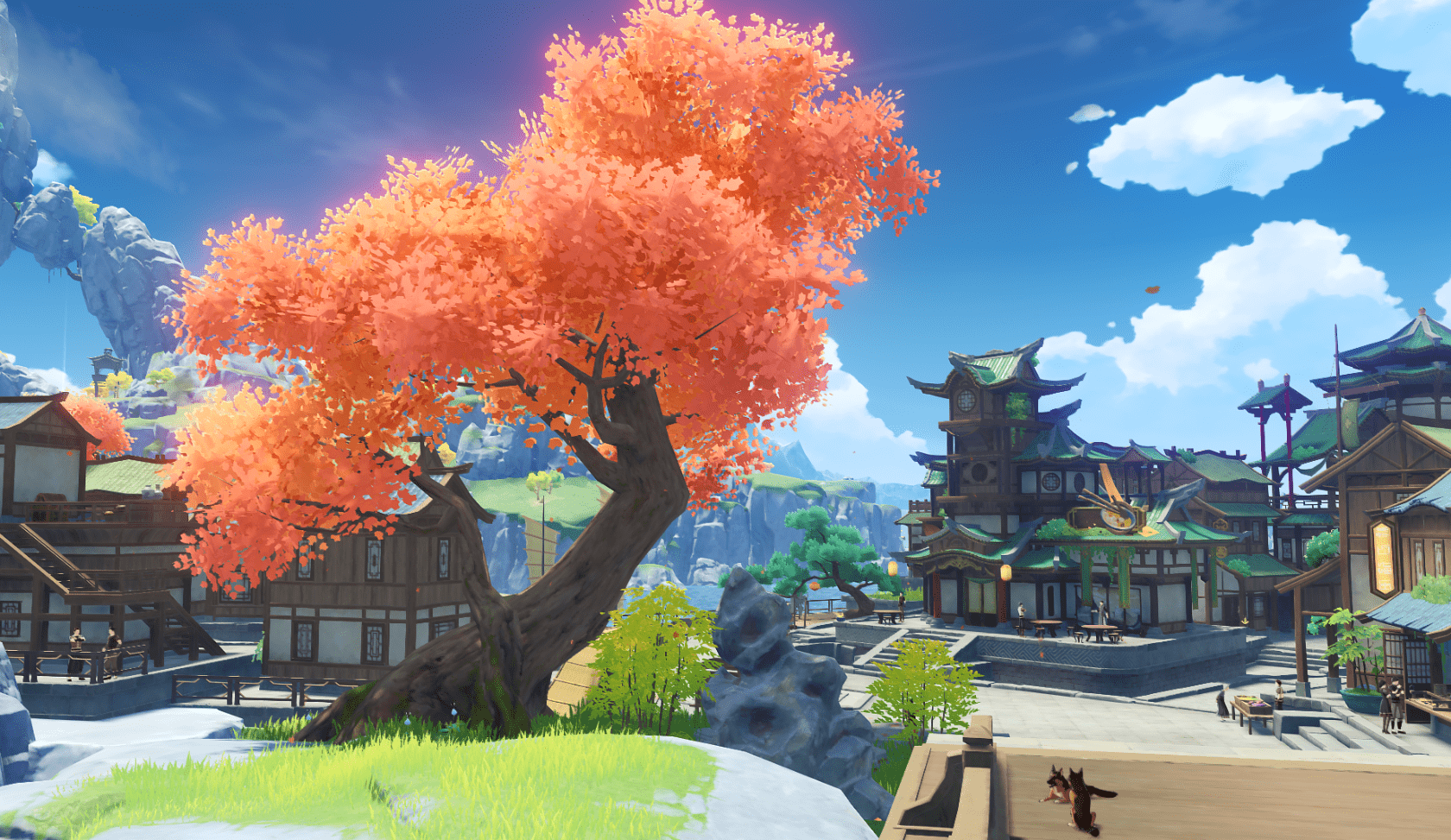 原神美在哪带你老婆来这拍照就对了每张都是好看到哭的壁纸