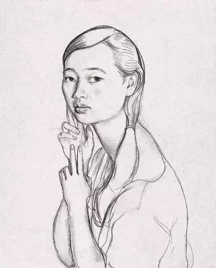 杨飞云素描作品