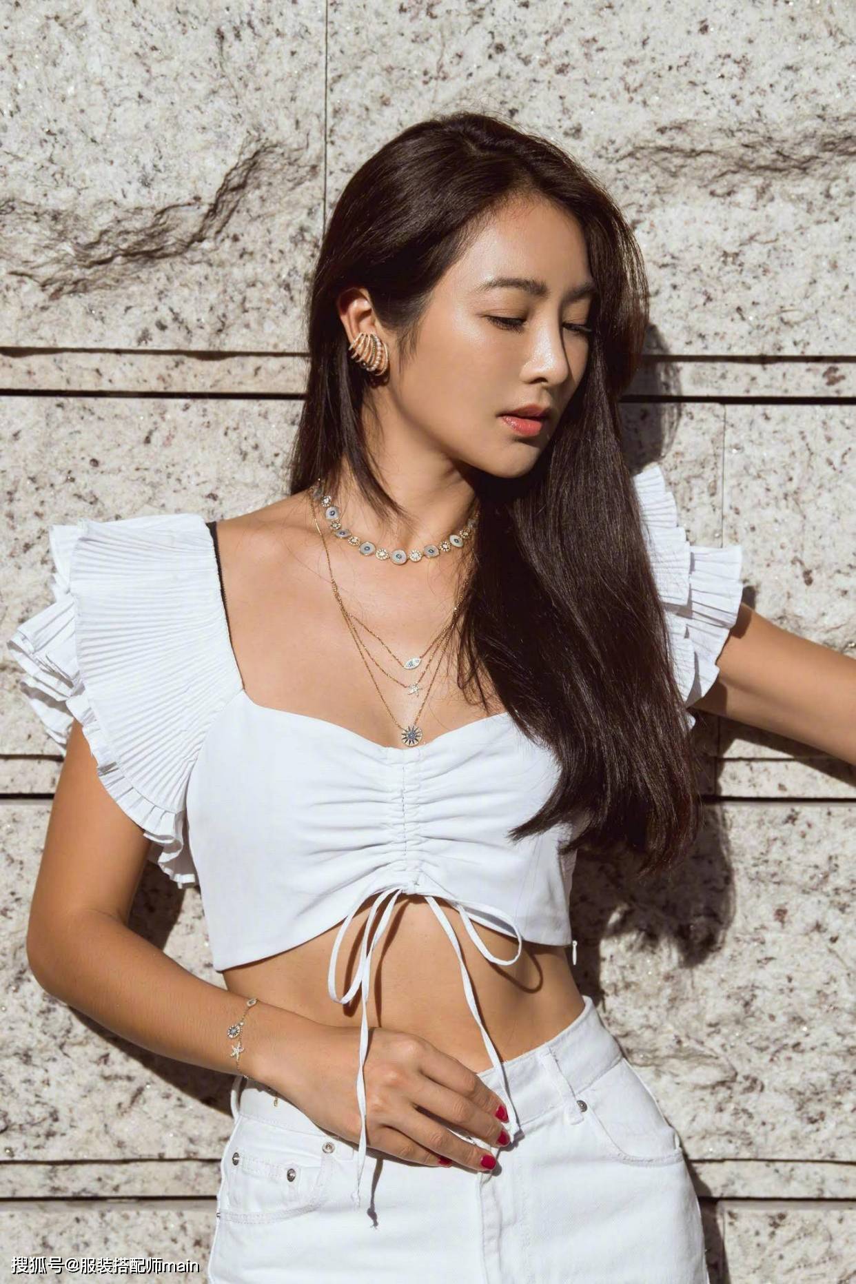 度假戴哪些饰品?吴速玲这3组搭配简单好模仿小白也能轻松掌握