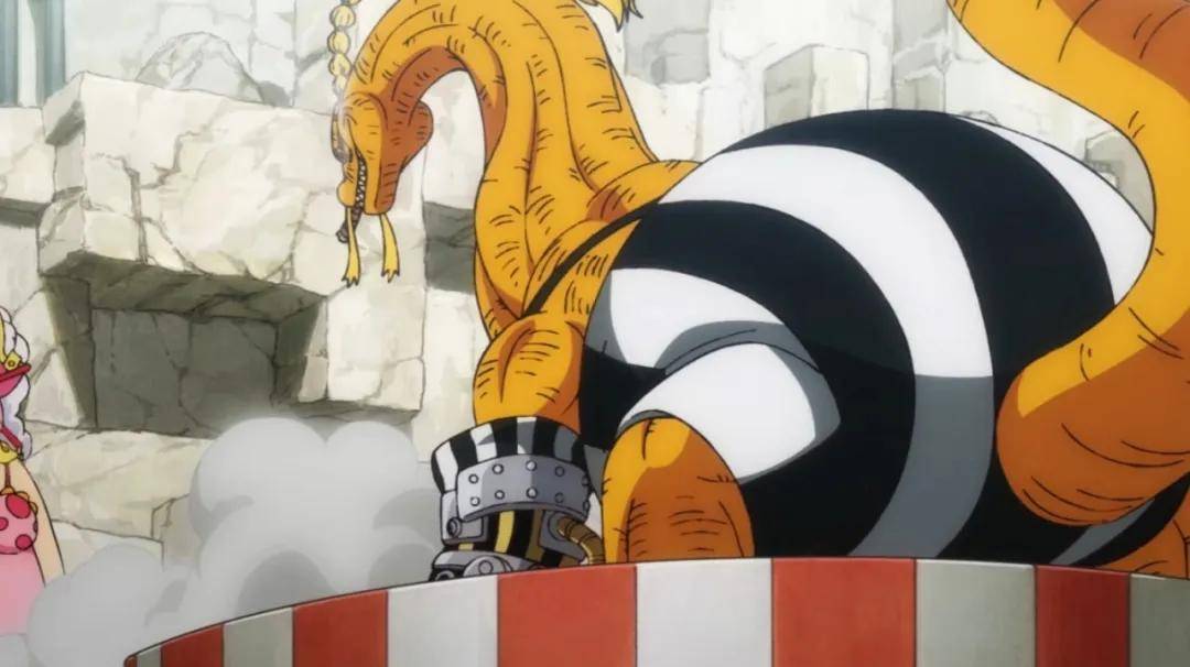 【海贼王】第944集:奎因变身古代种腕龙,战四皇bigmom!