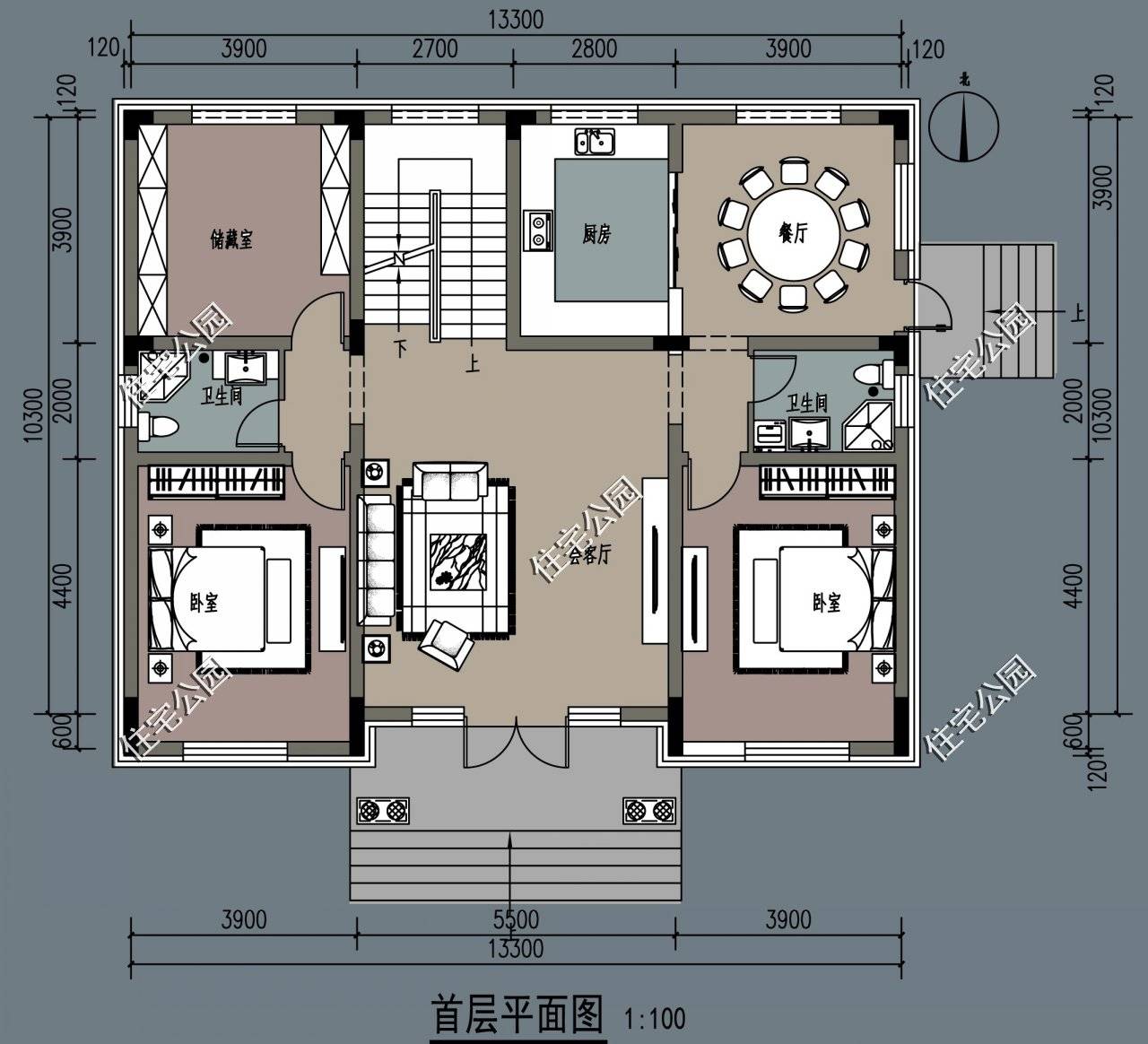 农村建房资金充裕,不妨建个地下室,车库,酒窖,卡拉ok都可以_设计